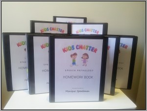 Kids Chatter Homework Folders